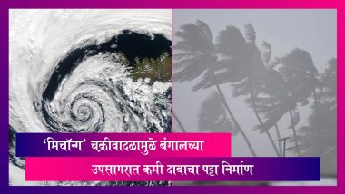 Weather Update: बंगालच्या उपसागरात कमी दाबाचा पट्टा निर्माण, मिचॉन्ग चक्रीवादळामुळे हवामानात बदल